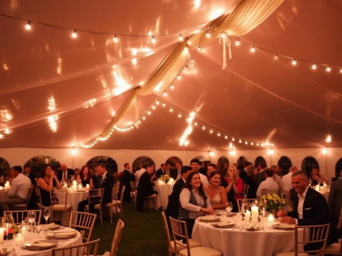 Garden Tent Reception